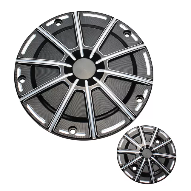 For Harley Touring,Trike 2016-ON Models 5-Hole Derby, 2-hole Timer Timing Covers
