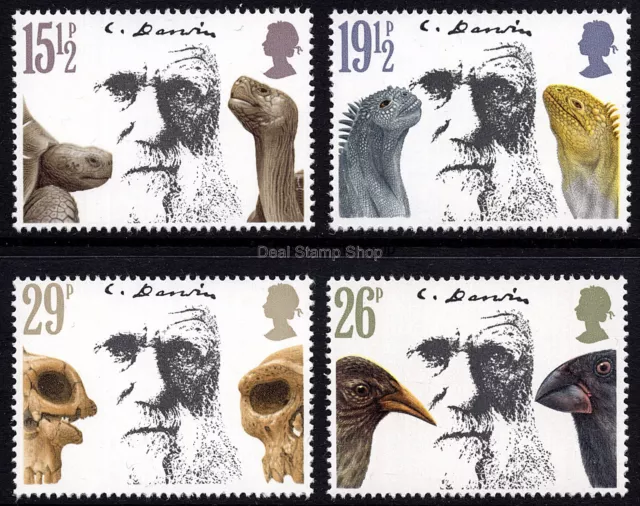 1982 Centenary Death of Charles Darwin SG1175 - 1178 Unmounted Mint MNH