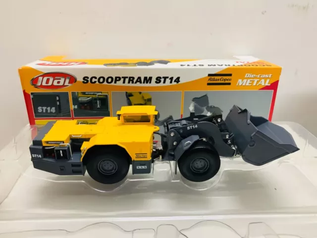 1/50 Scale Joal Atlas Copco Scooptram ST14 Underground Loader DieCast Model NIB