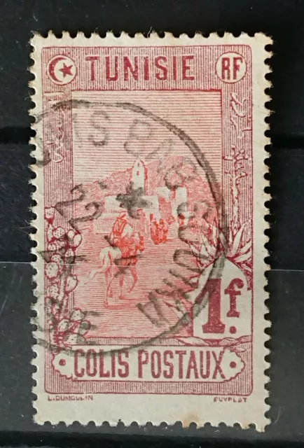 Tunisie Colonie Timbre Colis Postaux N° 8 ( OBLITÉRATION TUNIS BAB SOUIKA ) 1906