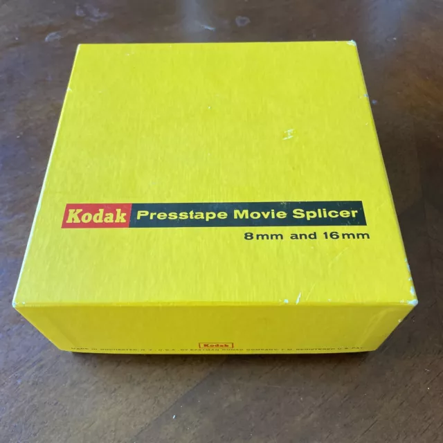 Vintage Kodak Presstape Universal Splicer 8mm Super8 16mm Movie Camera Film