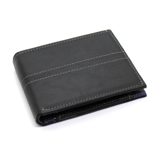 Contact Id Portafoglio Uomo In Vera Pelle Bifold - Grande, Stile Hipster, Con Portacarte E Zip Portafoglio Grande Porta Carte - Foto 13