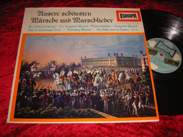 großes musikkorps und soldatenchor-unsere schönsten märsche und marschlieder lp