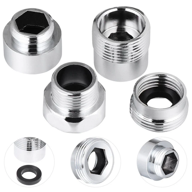 4 Pcs -Anschluss Rohrverbinder Messingbeschläge Stecker Kupfer