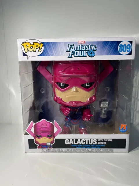 Funko Pop! Marvel Fantastic Four 4 Galactus with Silver Surfer PX Preview #809