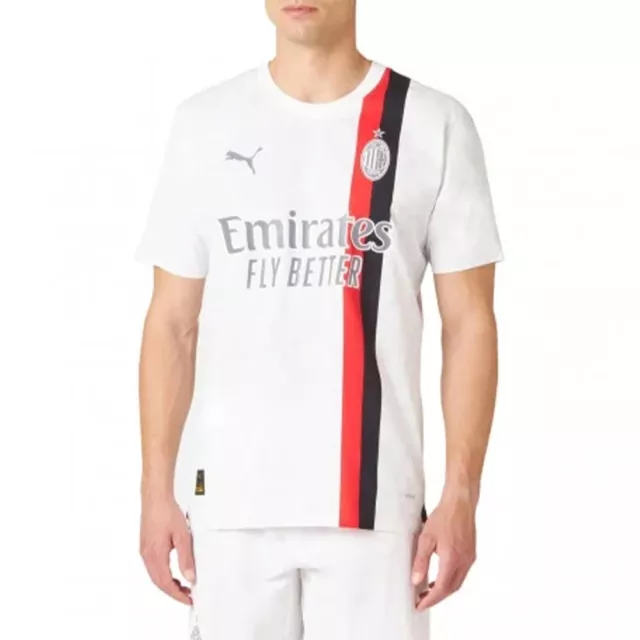 Maillot Football Homme Officiel Milan AC un Moyen Puma