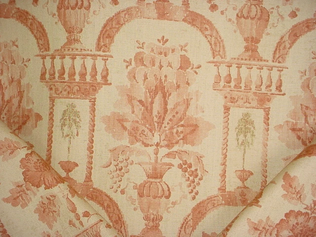 16-3/8Y Lee Jofa 2005222 Rye Damask Fox Italian Villa Print Upholstery Fabric