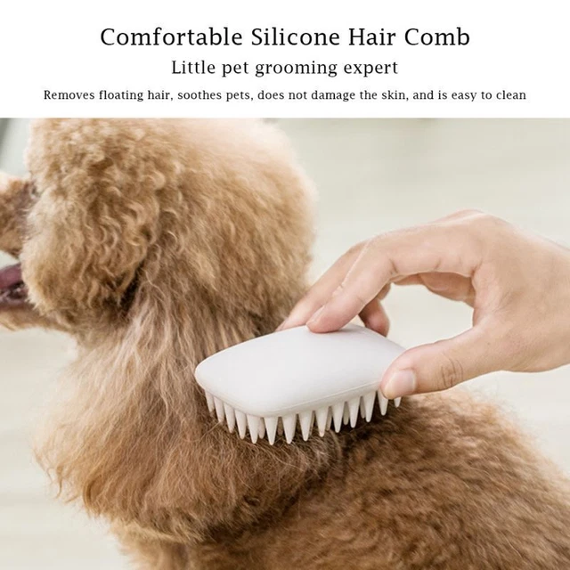 Pet Hair Remover Dog Cat Comb Grooming Massage Deshedding Self Cleaning Brush