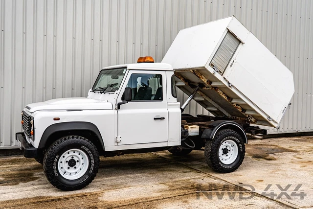 Range Rover Tipper LAND ROVER DEFENDER Hi Sided Tipper Tree Surgeon £16,990.00 - PicClick UK