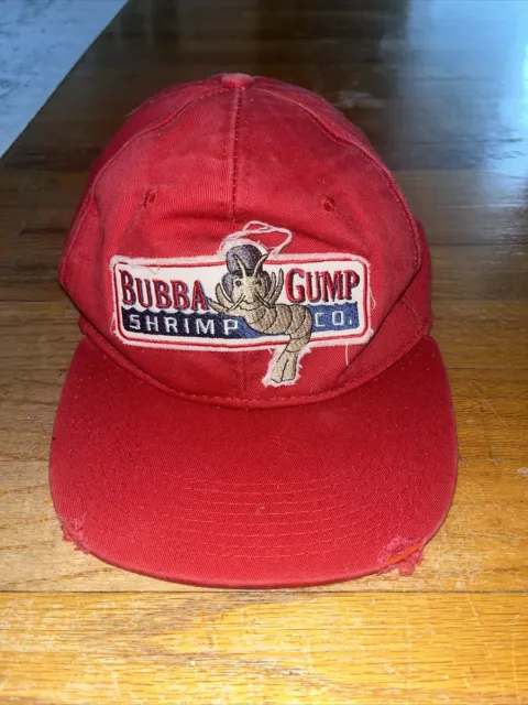 Forrest Gump - Bubba Gump Shrimp Co  Baseball Cap Hat Adjustable Red Embroidered