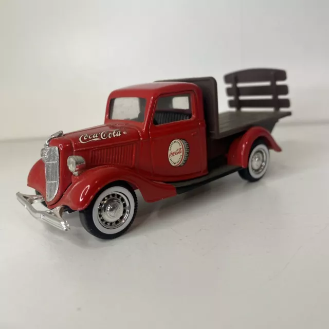 Solido Ford V8 1936 Coca Cola Rouge 1/43 Métal Voiture Miniature