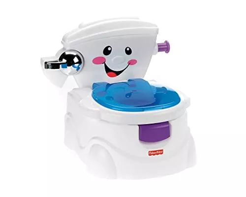 Mattel Fisher-Price P4326 Meine erste Toilette Töpfchen Toilettentrainer Kinder