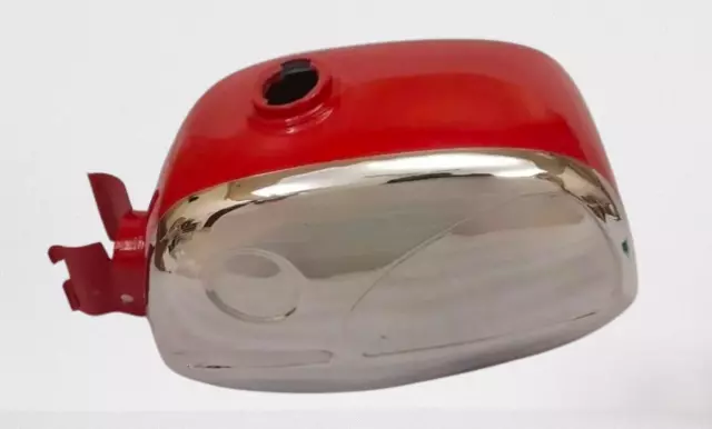 Suitable for Zundapp KS 50 517 Super Sport C50 KS 100 Red And Chrome tank |+ Cap