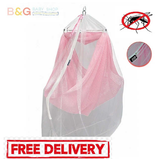 Berceau Moustiquaire Pour Bébé Berceau Avec Fermeture À Glissière...
