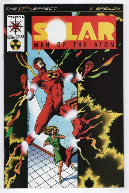 Solar Man Of Atom  #38  (Valiant 1991)   Vf