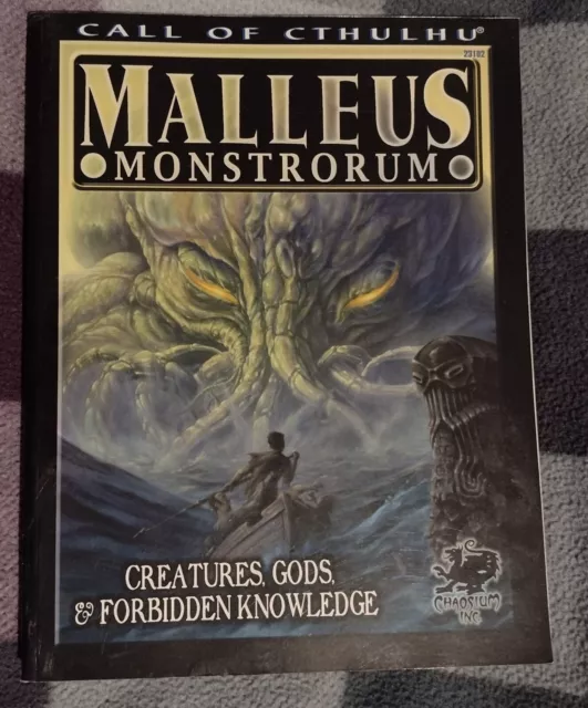 Chaosium Call of Cthulhu RPG Malleus Monstrorum OOP