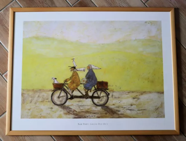 Sam Toft framed prints (3) 84cm x 64cm (used, in very good condition)
