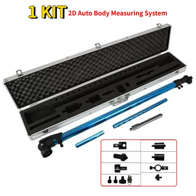 2D Auto Body Measuring System Auto Chassis Tram Gauge Car Repair Frame Machine