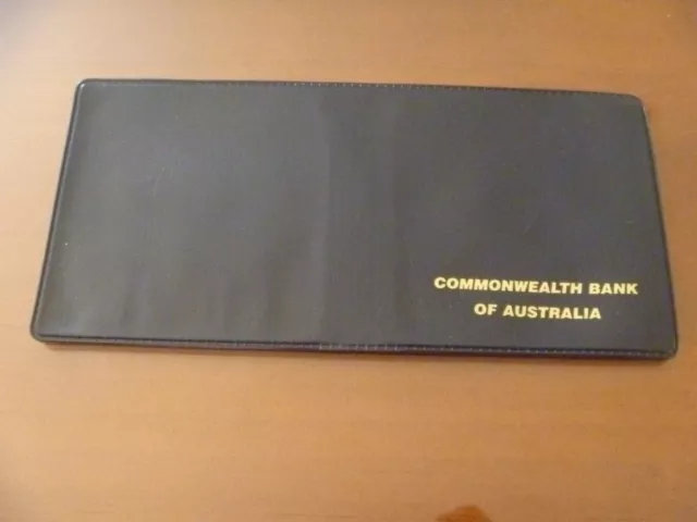 Commonwealth Bank Of Australia American Express Travellers Cheque Plastic Pouch