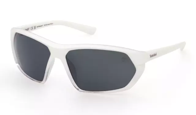 Occhiali da sole uomo polarizzati sportivi per ciclismo bici bianchi avvolgenti