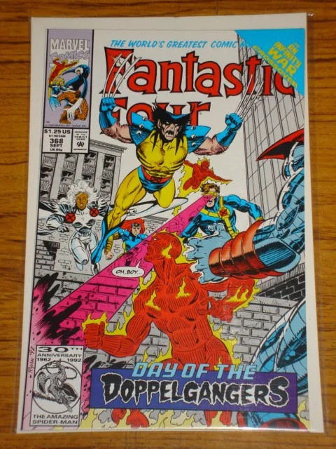 Fantastic Four #368 Vol1 Marvel Comics Infinity War September 1992