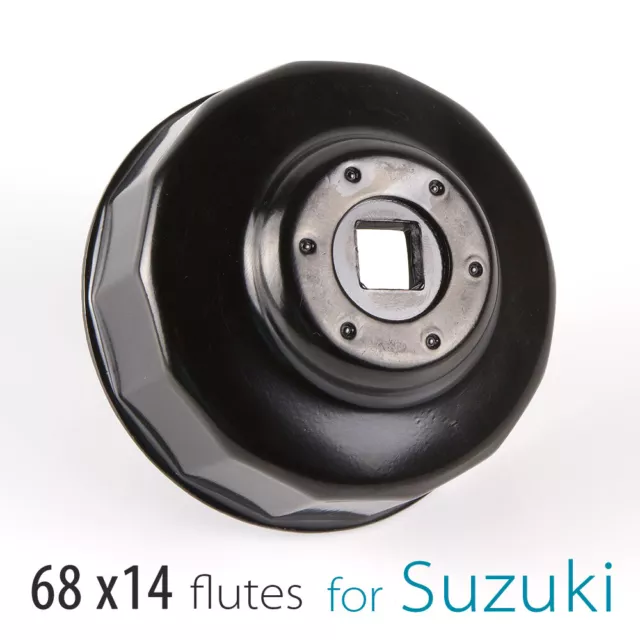 Clé pour filtre à huile pour Suzuki oil filter with 68 x 14 flutes