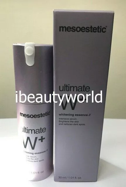 Mesoestetic Ultimate W+ Whitening Essence 30ml New in Box #cept