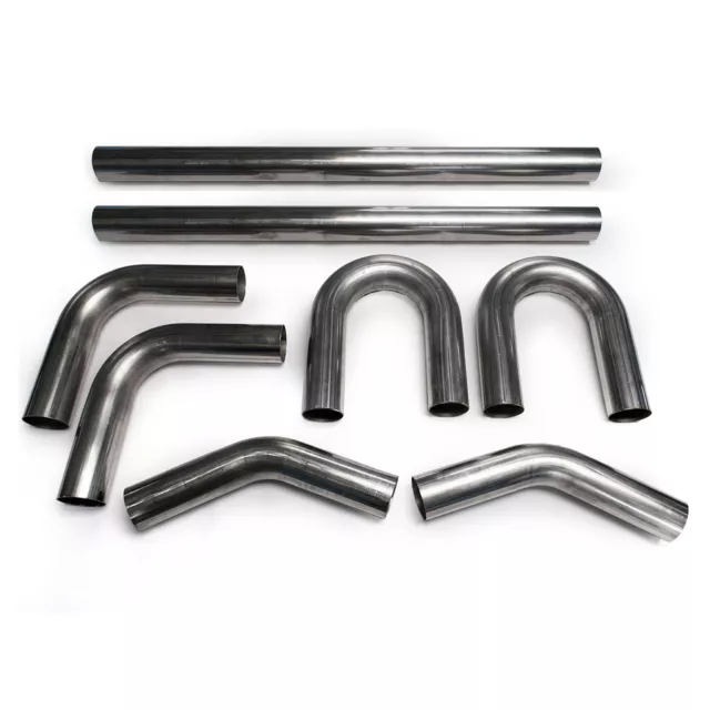 2.5" Stainless Steel Builder Mandrel Bend Kit 45 180 90 Degree Tubing Piping Fab