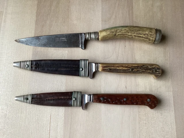 Trachtenmesser Mit Echthirschhorn-Griff – Traditionell & Robust, Inkl. Lederscheide Trachtenmesser Mit Echthirschhorn-Griff – Traditionell & Robust, Inkl. Lederscheide