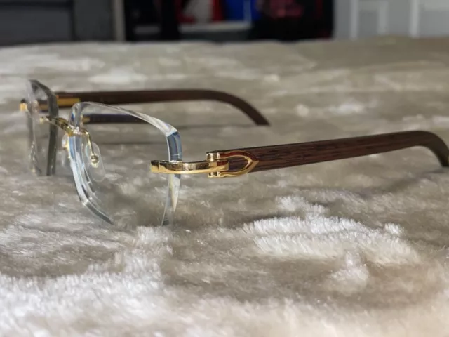 Cartier wood frames best sale