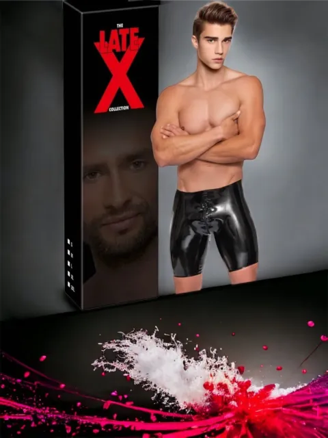Pantaloni uomo lattice cerniera gothic black sexy feticcio erotico gay fetish bdsm slav