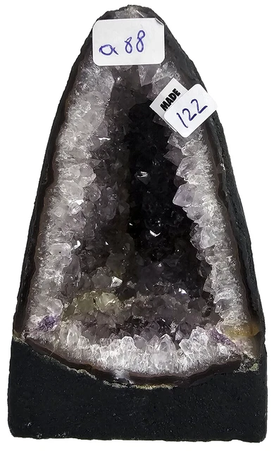 Achatgeode Amethyst  Druse Kristall Edelstein Achat Geode Bergkristall Quarz