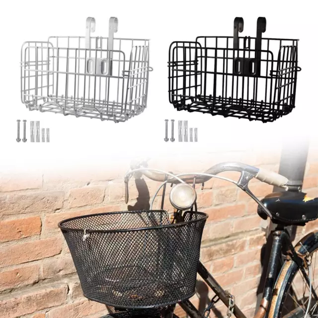 Panier de chargement avant pour vélo, organisateur de voyage amovible,