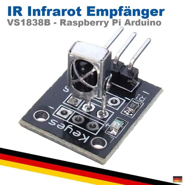 IR INFRARED RECEIVER Module Remote Control KY-022 VS1838B Arduino ...