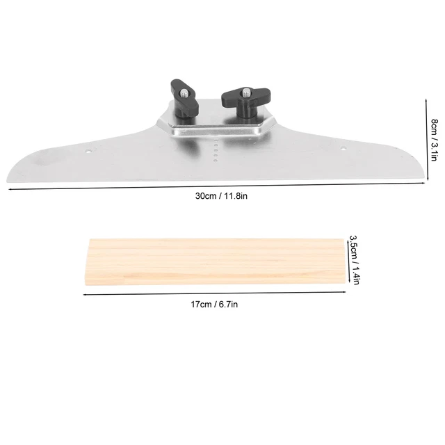 200350mm / 7.9-13.8inch Stair Tread Jig Stair Tread Gauge }0.1mm Stair Tread