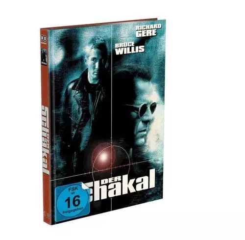 Der Schakal (1997)[Blu-ray + DVD Mediabook/NEU/OVP] Bruce Willis, Richard Gere