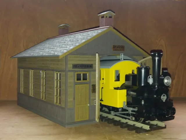 Model Railway Railroad Train Engine Shed G Scale Lgb 1.22.5 Brand New In Bag