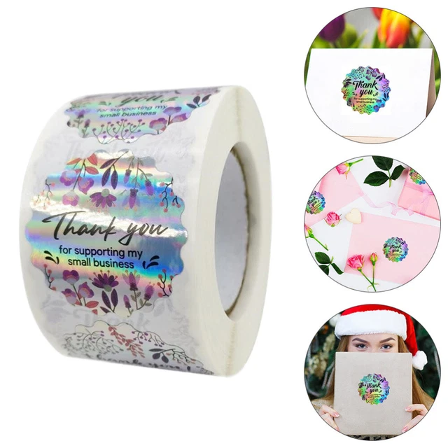 1 rolle Label Aufkleber Danke Candy Abdichtung Aufkleber