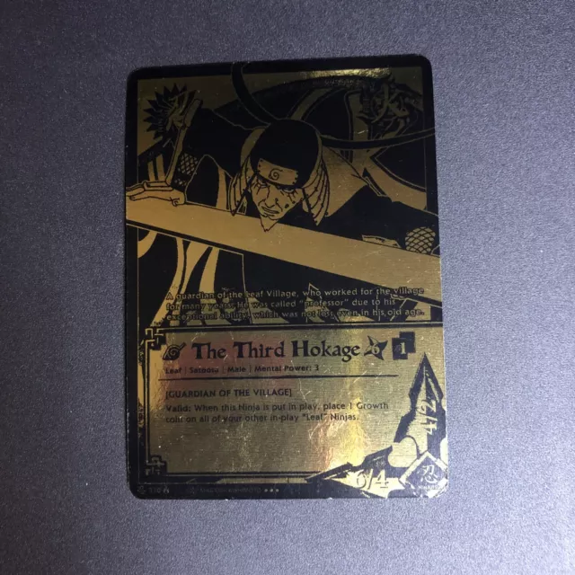The 3rd Hokage - N-1446 - Super Rare - Unlimited Edition - Foil - Naruto  CCG Singles » Kage Summit - Goat Card Shop