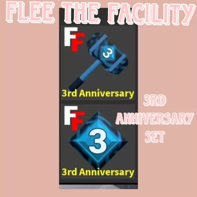 Flee The Facility 3rd Anniversary Set