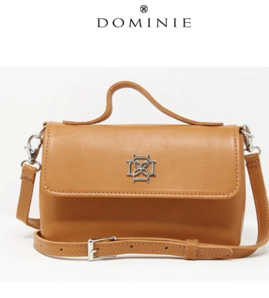 Dominie The Martini Crossbody Mini Purse “Pumpkin Spice” Leather New