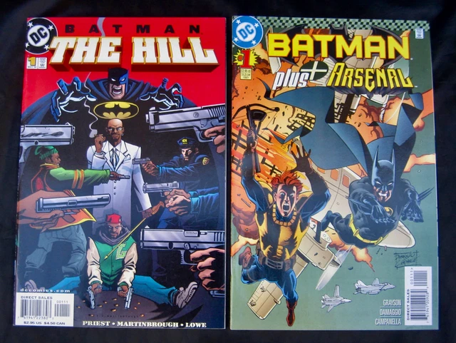 BATMAN: THE HILL & PLUS #1 - Arsenal - 2 One Shots -  (DC 1997, 2000) 9.2 NM-