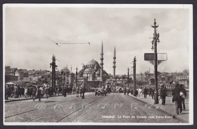 TURCHIA Türkiye Turkey 35 ISTANBUL İstanbul COSTANTINOPOLI Cartolina REAL PHOTO