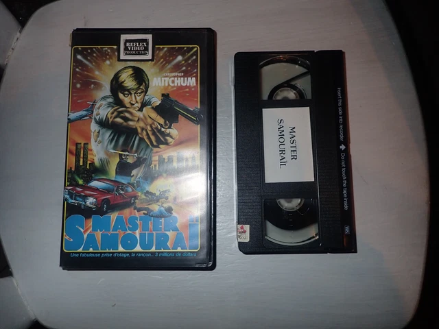 Cassette VHS collection :MASTER SAMOURAI,grand boitier  ,mise a prix 5€