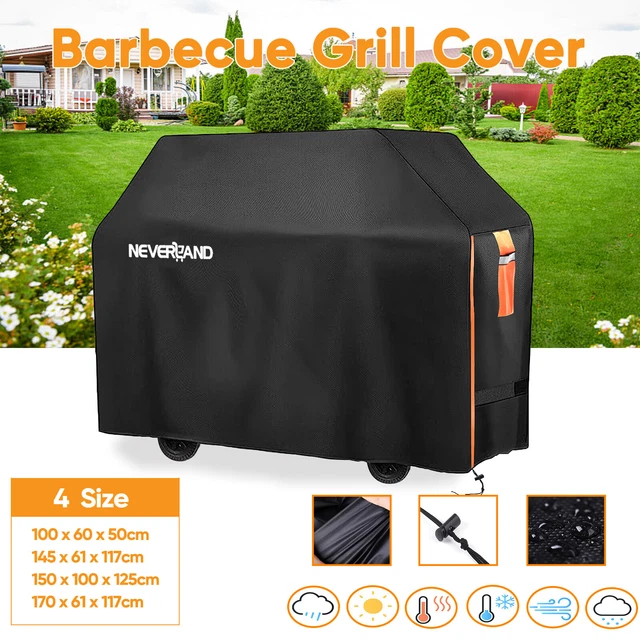 420D HEAVY DUTY Waterproof BBQ Covers Protective Barbecue Grill Cover