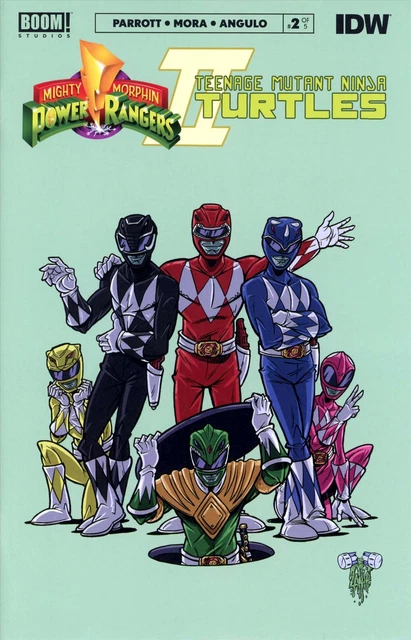 Mighty Morphin Power Rangers/ Teenage Mutant Ninja Turtles II #2C VF/NM; Boom! |