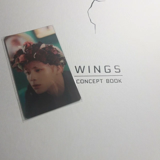 BTS BANGTAN BOYS The Wings Concept Book Jin Lenticulaire Photo Carte
