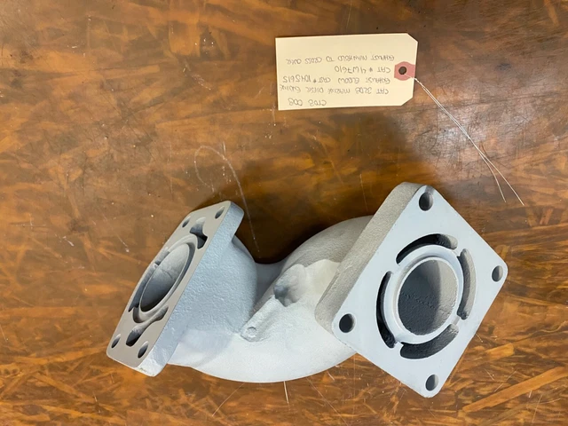CAT 3208 Marine Diesel Engine Exhaust Elbow cast# 1045615 CAT# 4W7610 CAT 3208 Marine Diesel Engine Exhaust Elbow cast# 1045615 CAT# 4W7610