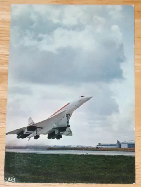 Prototype Concorde Toulouse old French Postcard 46