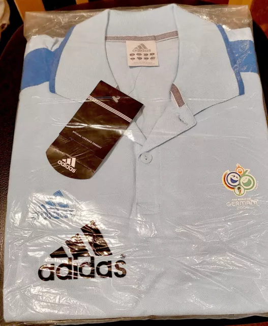 WM 2006 Volunteer-Set Polo-Shirt und 2 Hosen Herren Adidas Größe M